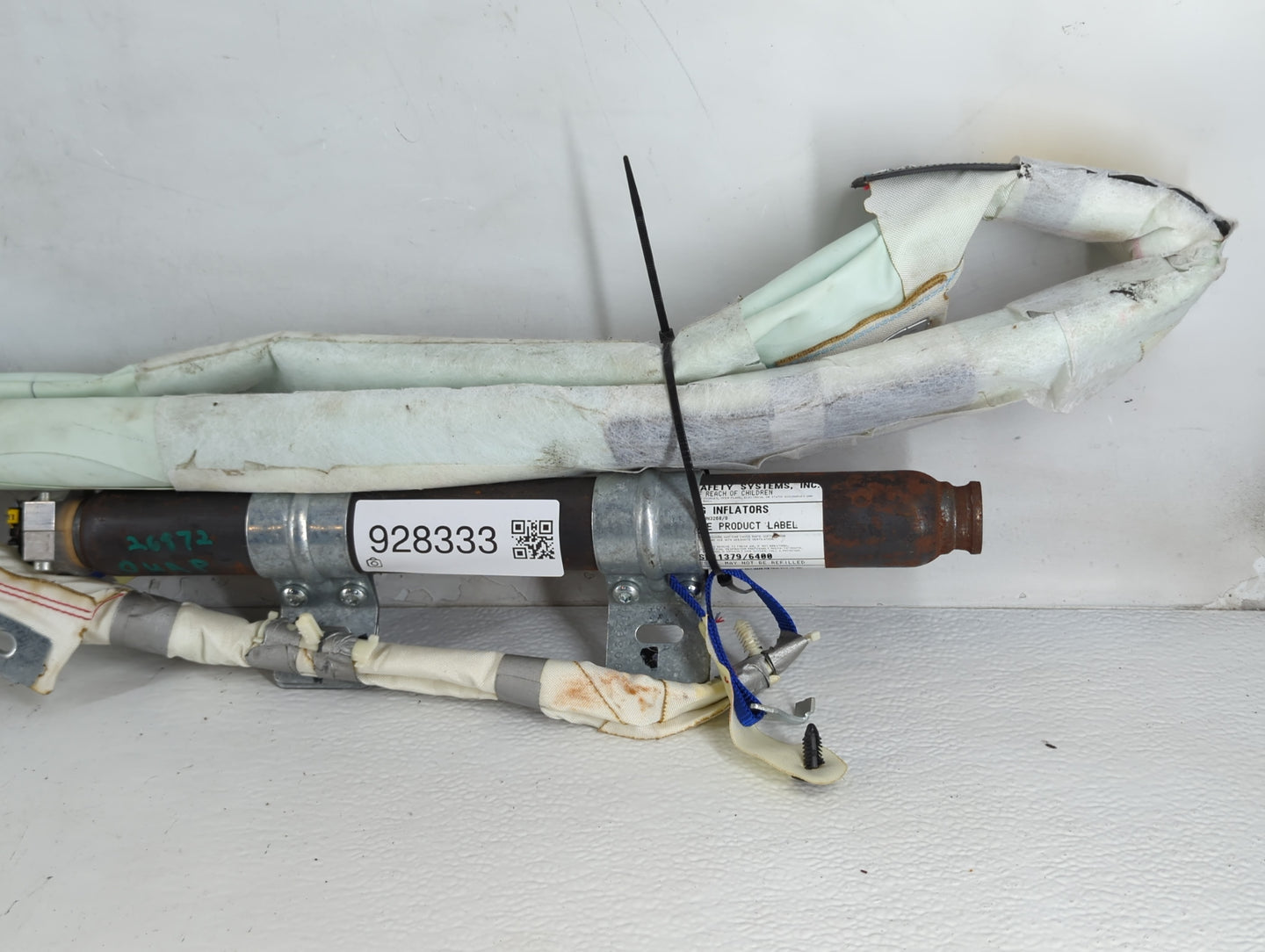 2008-2009 Chrysler Town & Country Passenger Curtain Air Bag Oem - Oemusedautoparts1.com