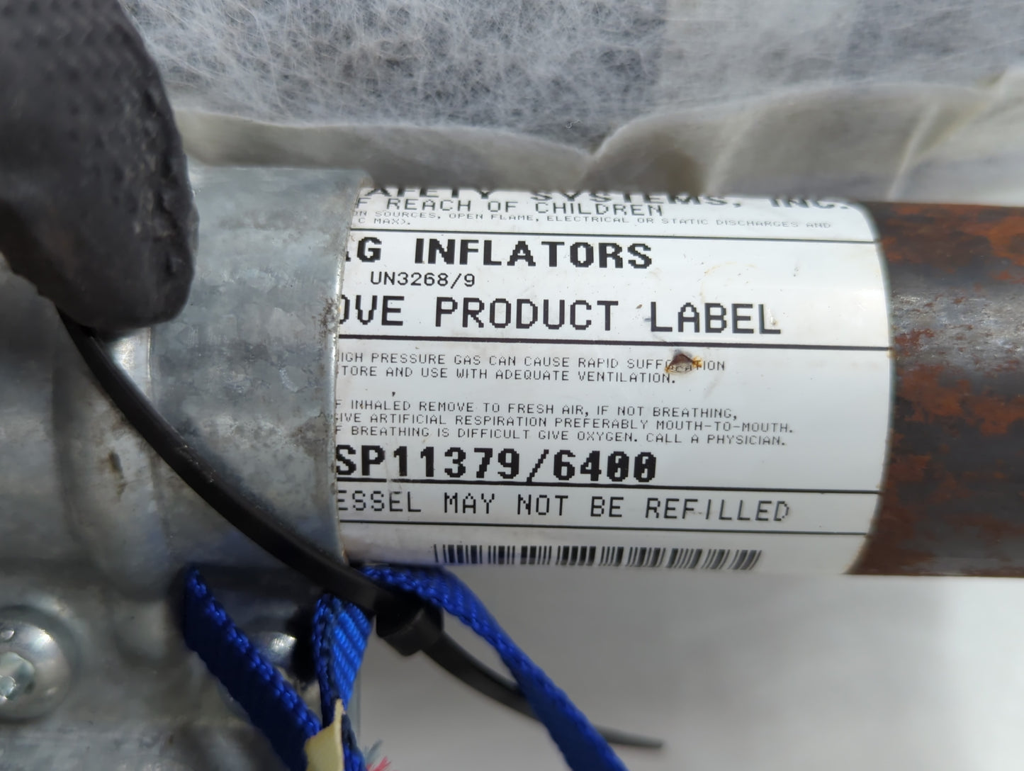 2008-2009 Chrysler Town & Country Passenger Curtain Air Bag Oem - Oemusedautoparts1.com