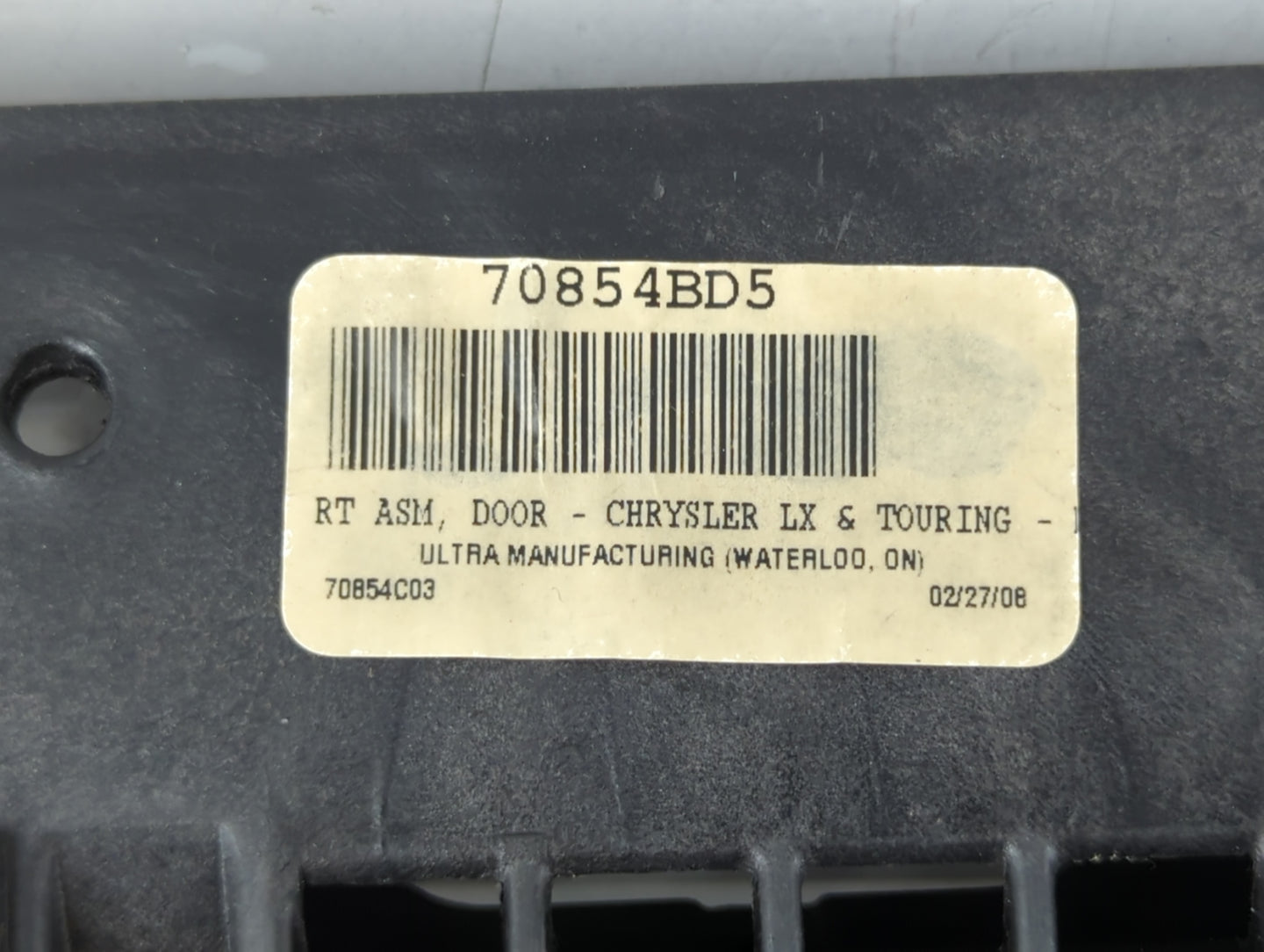 2008 Chrysler Town & Country Passenger Glove Box Door Storage Compartment 928338 - Oemusedautoparts1.com