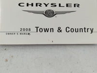 2008 Chrysler Town & Country Owners Manual Book Guide OEM Used Auto Parts - Oemusedautoparts1.com