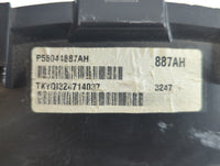 2008 Chrysler Town & Country Instrument Cluster Speedometer Gauges Fits OEM Used Auto Parts - Oemusedautoparts1.com