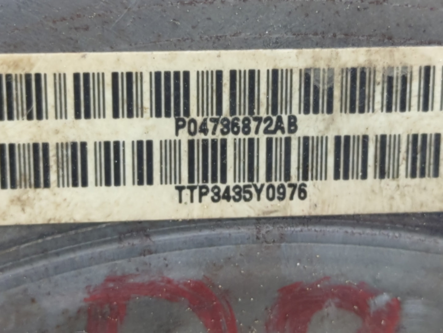 2008 Chrysler Voyager Torque Converter Automatic Transmission OEM P/N:P04736872AB Fits OEM Used Auto Parts - Oemusedautopart