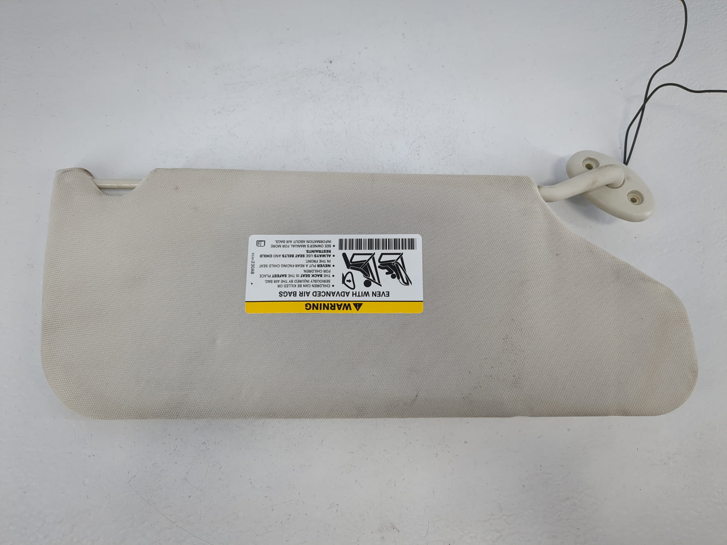 2008-2010 Dodge Avenger Sun Visor Shade Replacement Driver Left Mirror Fits Fits 2008 2009 2010 OEM Used Auto Parts - Oemuse