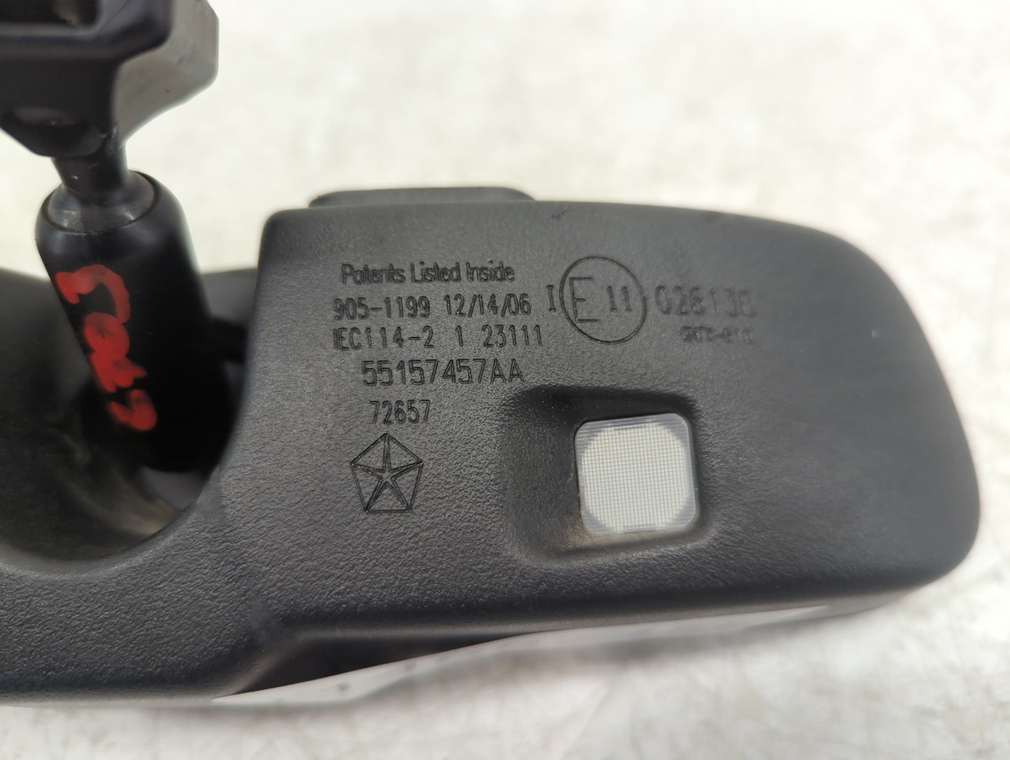 2008-2014 Dodge Avenger Interior Rear View Mirror Replacement OEM P/N:E11028130 Fits OEM Used Auto Parts - Oemusedautoparts1
