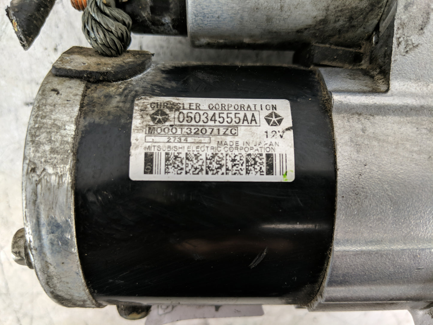 2008-2010 Dodge Avenger Car Starter Motor Solenoid OEM P/N:M000T32071ZC Fits OEM Used Auto Parts - Oemusedautoparts1.com