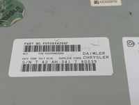 2008 Dodge Avenger Radio AM FM Cd Player Receiver Replacement P/N:P05064420AF Fits Fits 2007 OEM Used Auto Parts - Oemusedau