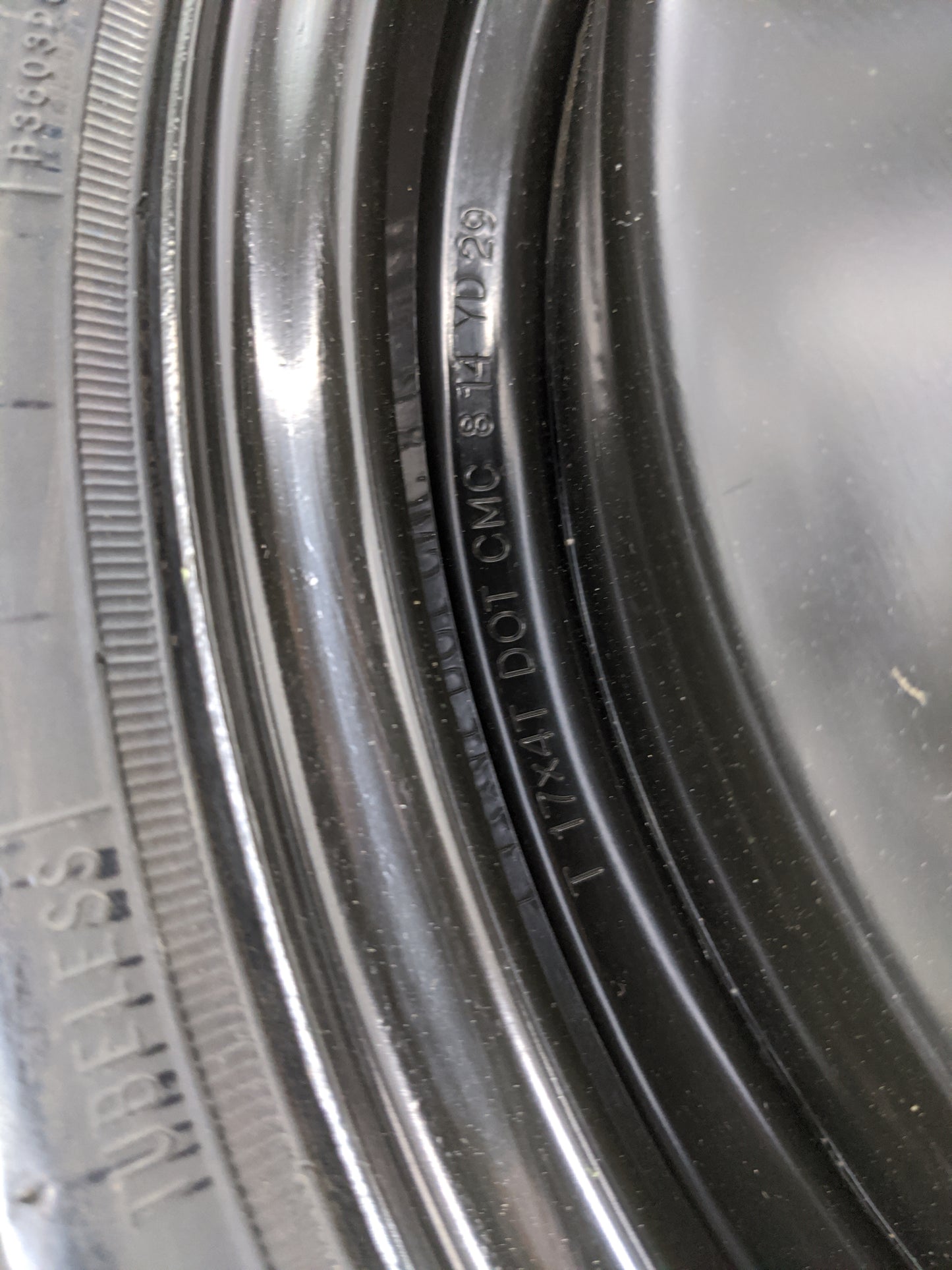 2008 Dodge Avenger Spare Donut Tire Wheel Rim Oem - Oemusedautoparts1.com