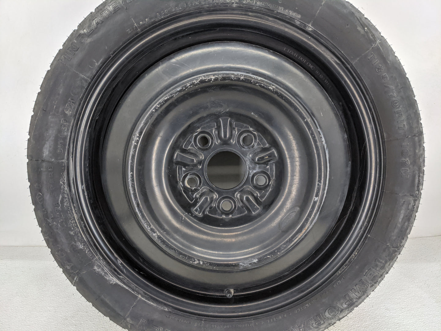 2008 Dodge Avenger Spare Donut Tire Wheel Rim Oem 1420805 - Oemusedautoparts1.com