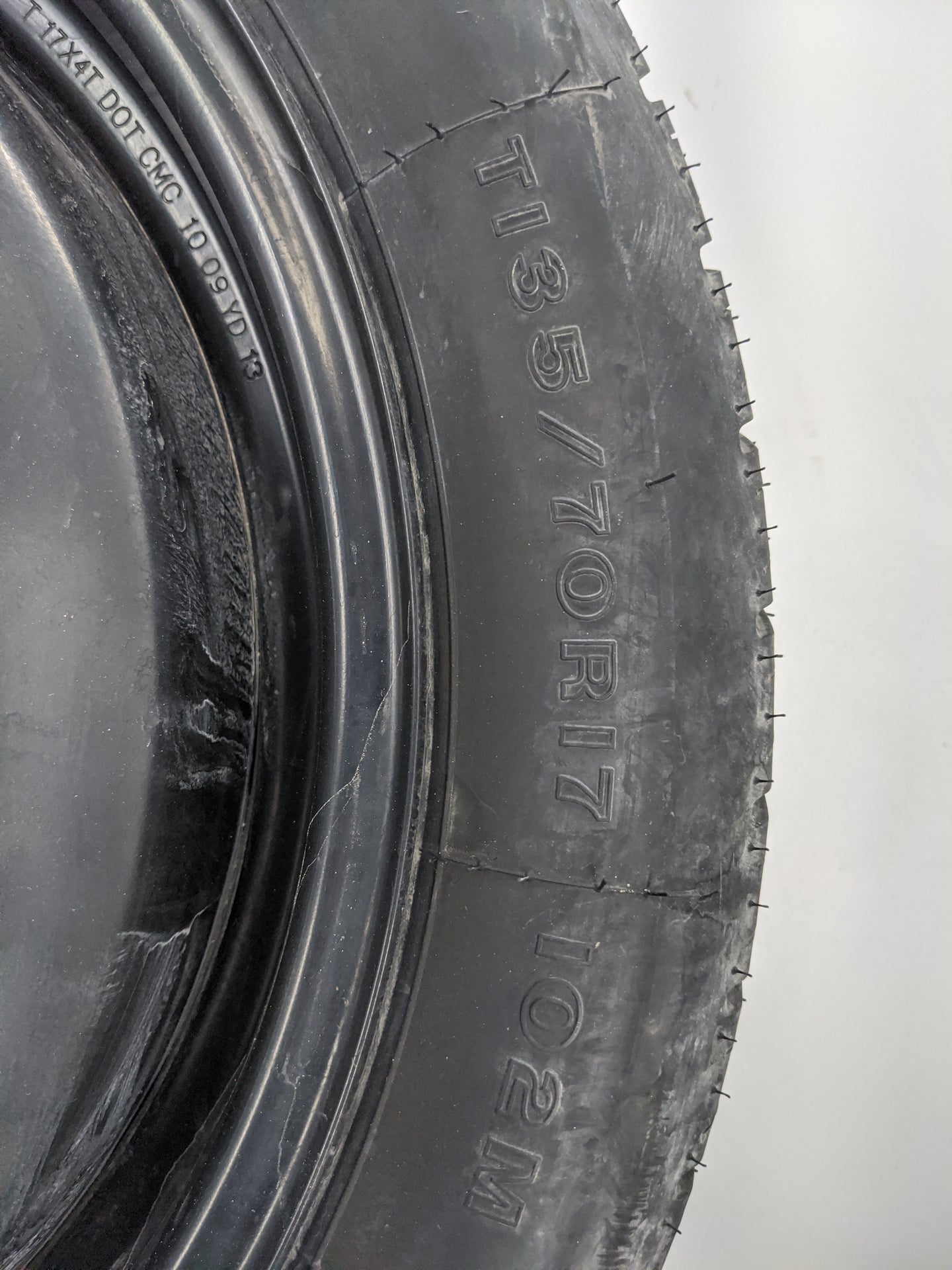 2008 Dodge Avenger Spare Donut Tire Wheel Rim Oem 1420805 - Oemusedautoparts1.com