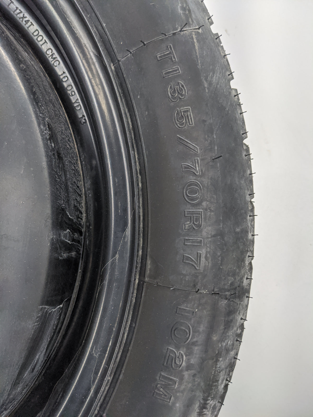 2008 Dodge Avenger Spare Donut Tire Wheel Rim Oem 1420805 - Oemusedautoparts1.com