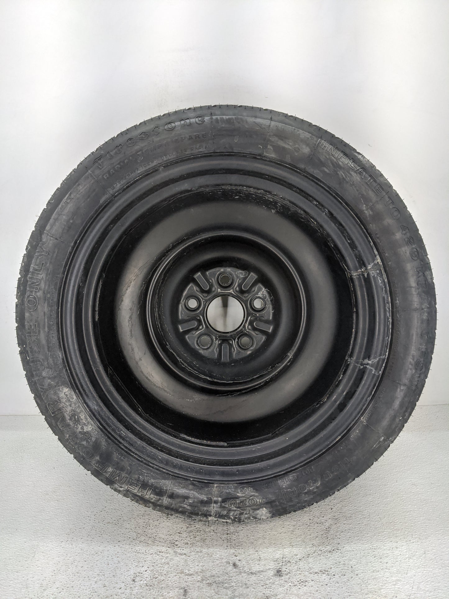 2008 Dodge Avenger Spare Donut Tire Wheel Rim Oem 1420805 - Oemusedautoparts1.com