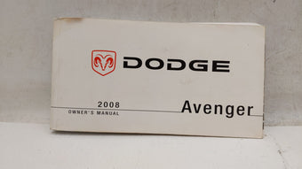 compare product 2008 Dodge Avenger Owners Manual Book Guide OEM Used Auto Parts