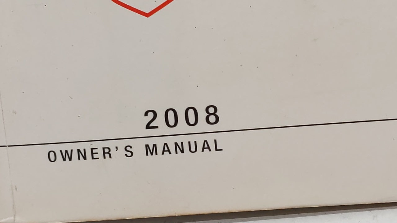 2008 Dodge Avenger Owners Manual Book Guide OEM Used Auto Parts - Oemusedautoparts1.com