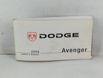 compare product 2008 Dodge Avenger Owners Manual Book Guide P/N:81-226-0830 OEM Used Auto Parts