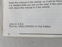2008 Dodge Avenger Owners Manual Book Guide P/N:05SILVERADO OEM Used Auto Parts - Oemusedautoparts1.com