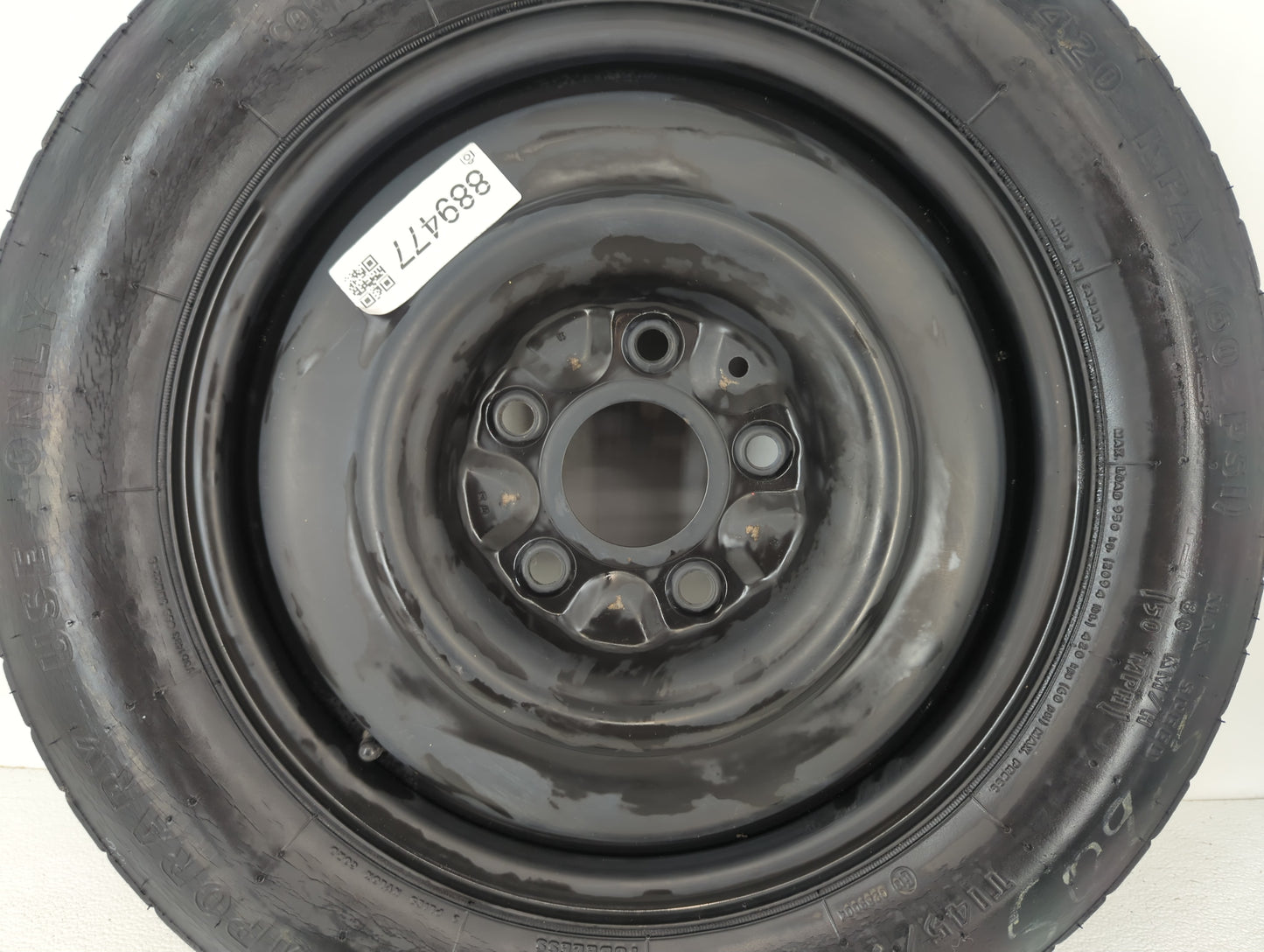 2008-2014 Dodge Avenger Spare Donut Tire Wheel Rim Oem - Oemusedautoparts1.com