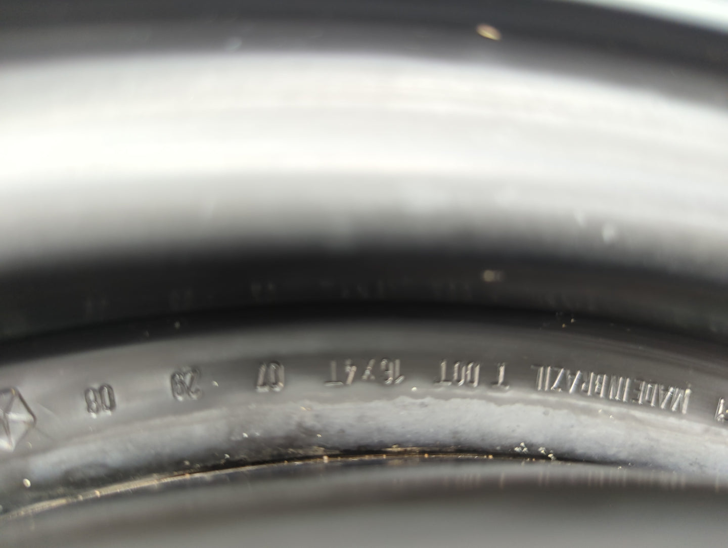 2008-2014 Dodge Avenger Spare Donut Tire Wheel Rim Oem - Oemusedautoparts1.com