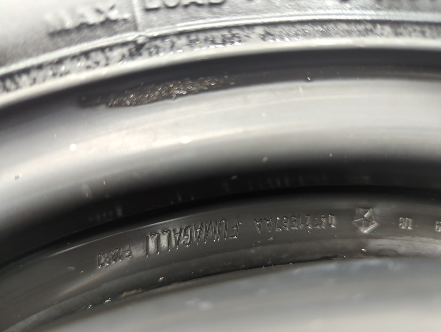 2008-2014 Dodge Avenger Spare Donut Tire Wheel Rim Oem - Oemusedautoparts1.com