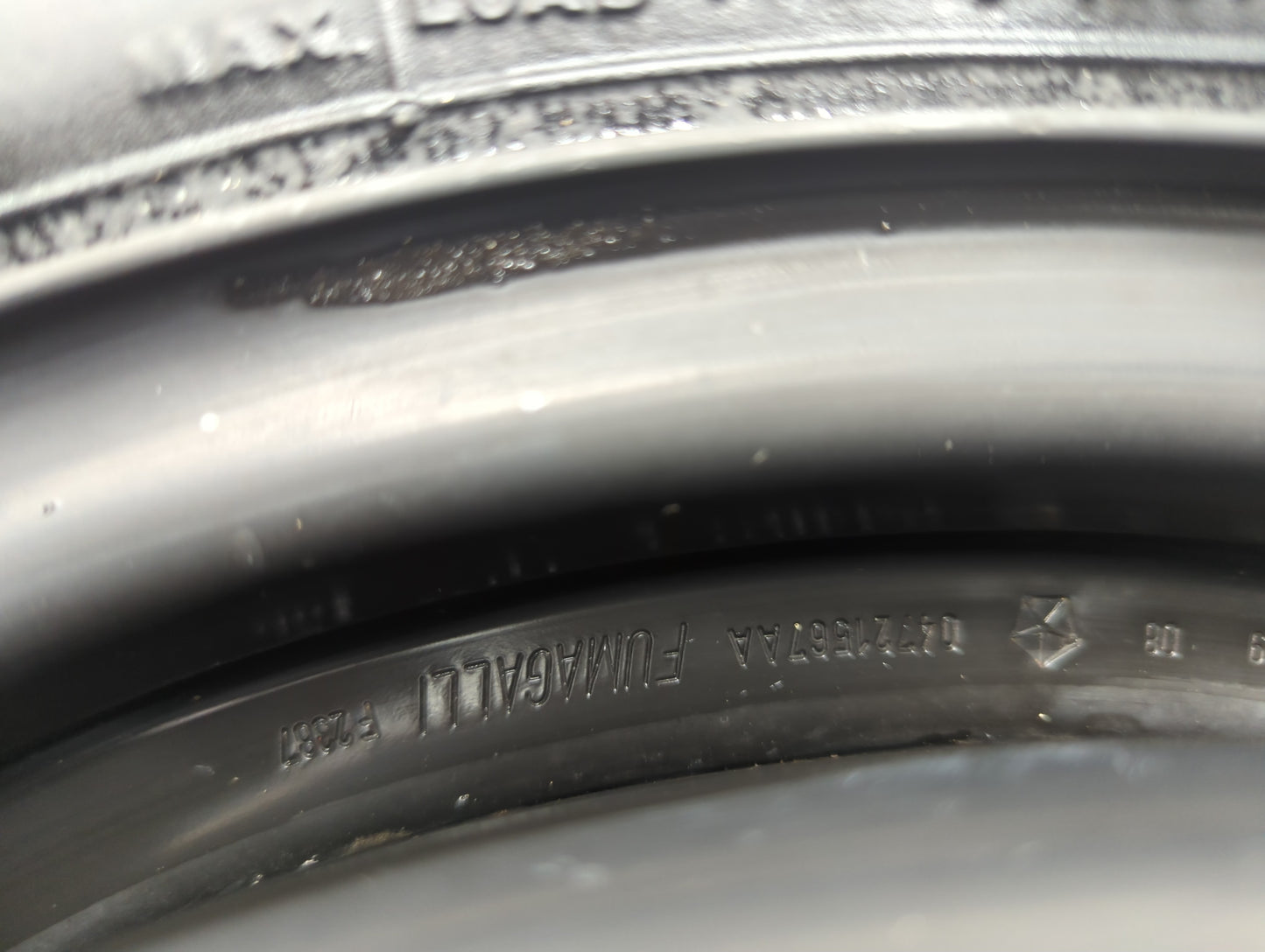 2008-2014 Dodge Avenger Spare Donut Tire Wheel Rim Oem - Oemusedautoparts1.com