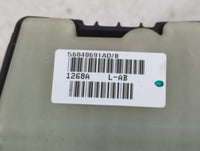 2007-2010 Dodge Caliber Master Power Window Switch Replacement Driver Side Left P/N:56040691AD Fits Fits 2007 2008 2009 2010