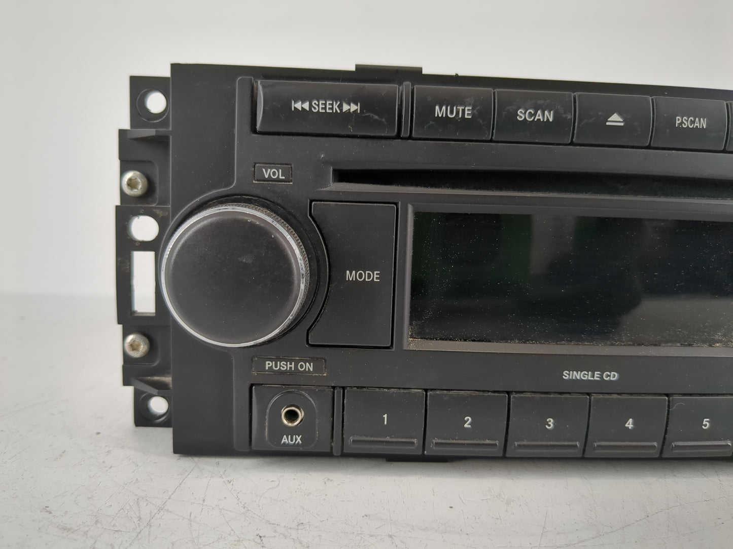 2008-2009 Dodge Caliber Radio AM FM Cd Player Receiver Replacement P/N:P05064171AK Fits Fits 2007 2008 2009 OEM Used Auto Pa