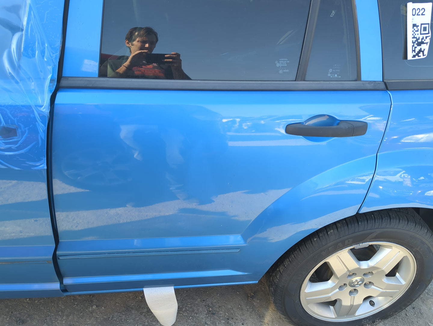 2007-2010 Dodge Caliber Driver Rear Door Oem - Oemusedautoparts1.com