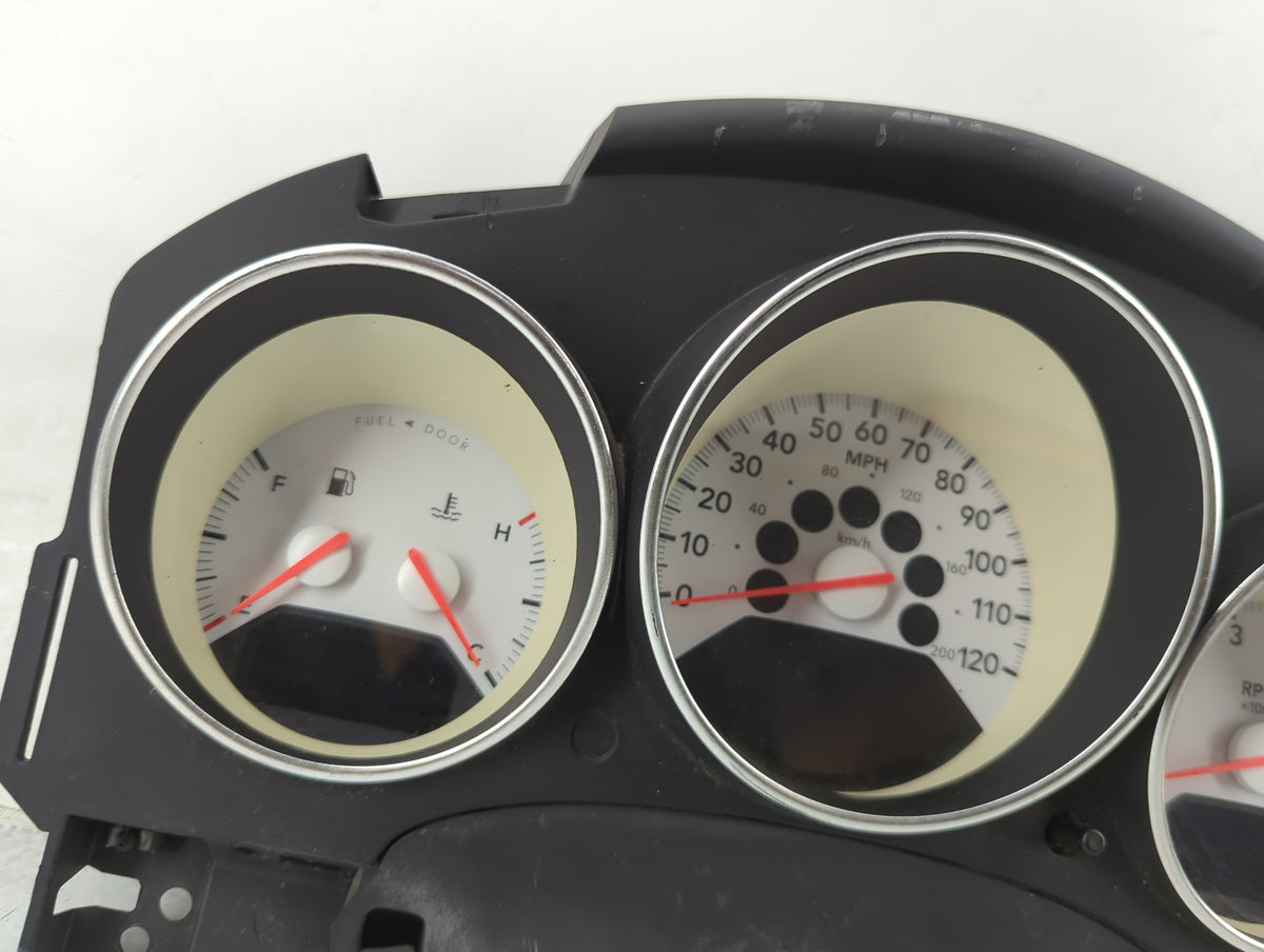 2007-2008 Dodge Caliber Instrument Cluster Speedometer Gauges P/N:P05172997AB Miles:105K Fits Fits 2007 2008 OEM Used Auto P