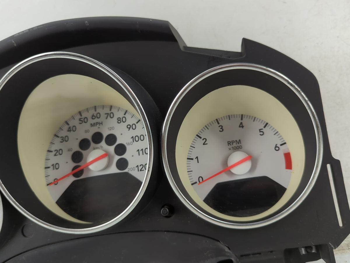 2007-2008 Dodge Caliber Instrument Cluster Speedometer Gauges P/N:P05172997AB Miles:105K Fits Fits 2007 2008 OEM Used Auto P