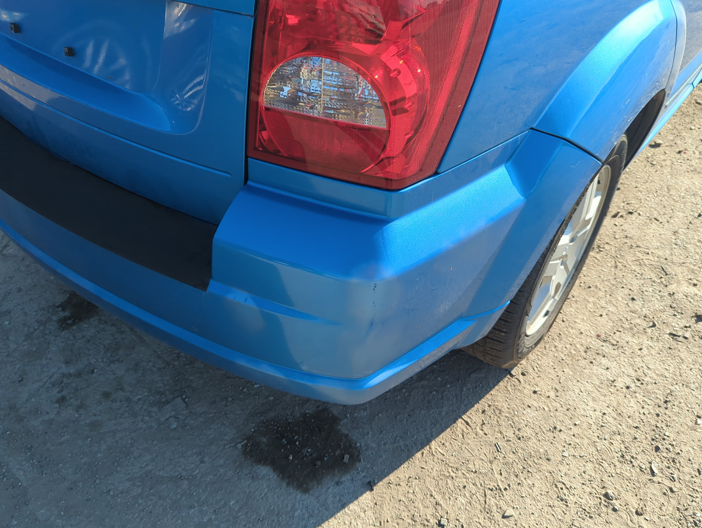 2007-2012 Dodge Caliber Rear Bumper Assembly Oem - Oemusedautoparts1.com