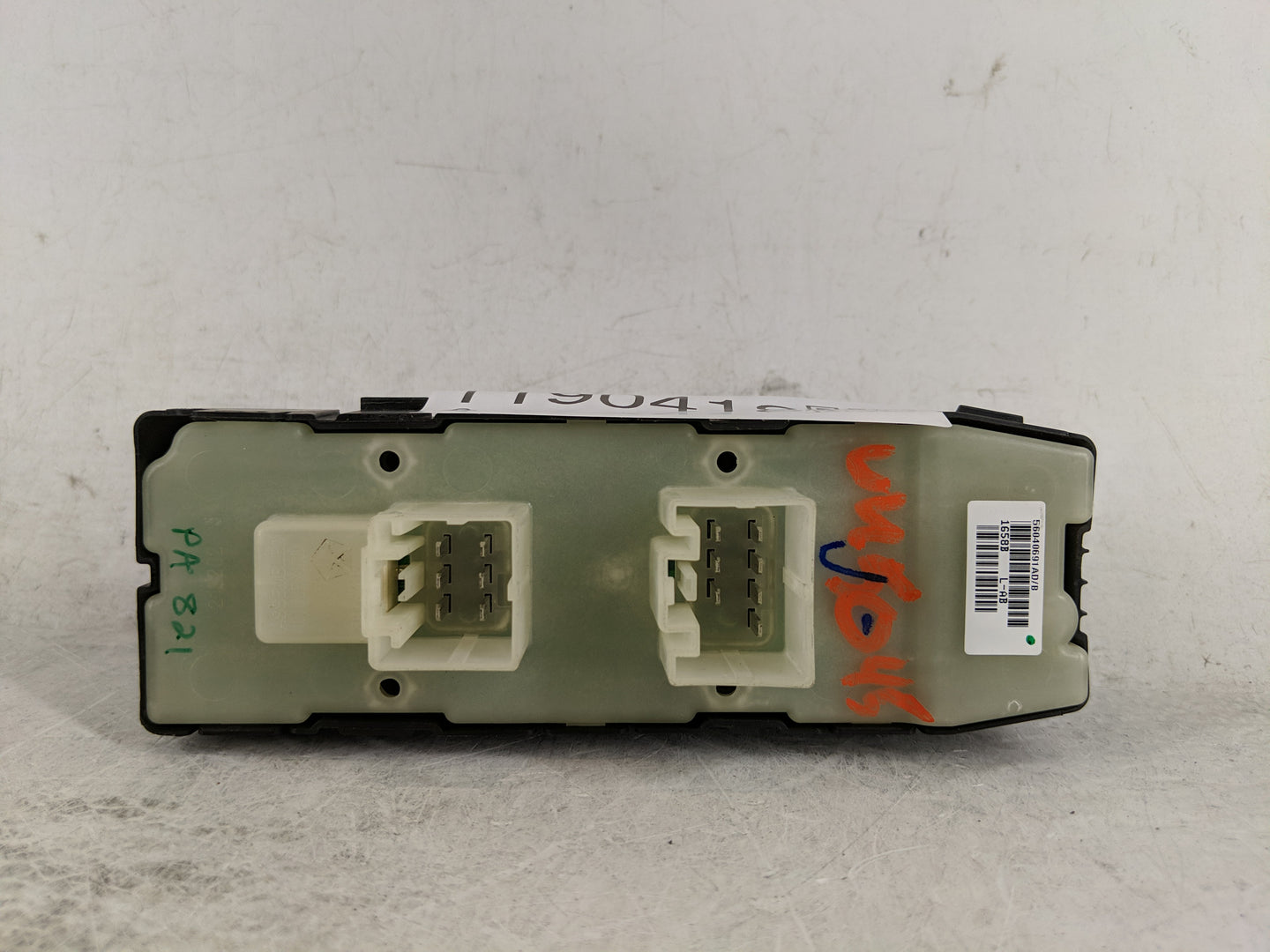 2007-2010 Dodge Caliber Master Power Window Switch Replacement Driver Side Left P/N:56040691AD Fits Fits 2007 2008 2009 2010