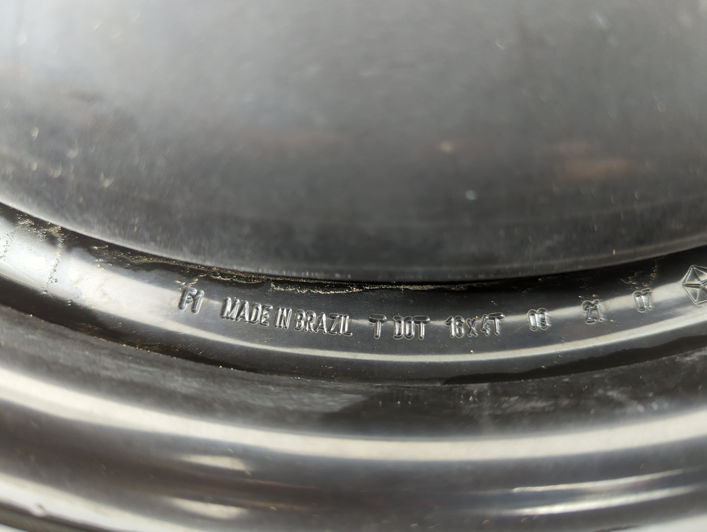 2007-2009 Dodge Caliber Spare Donut Tire Wheel Rim Oem - Oemusedautoparts1.com
