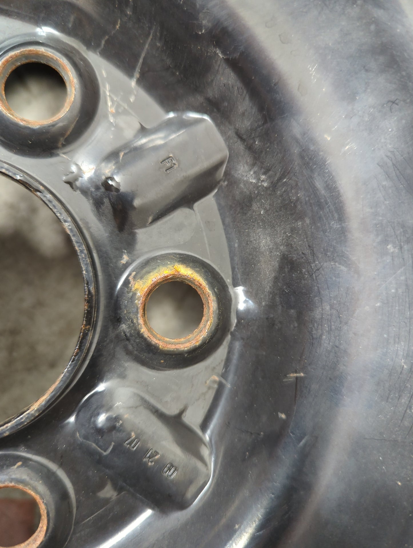 2007-2009 Dodge Caliber Spare Donut Tire Wheel Rim Oem - Oemusedautoparts1.com
