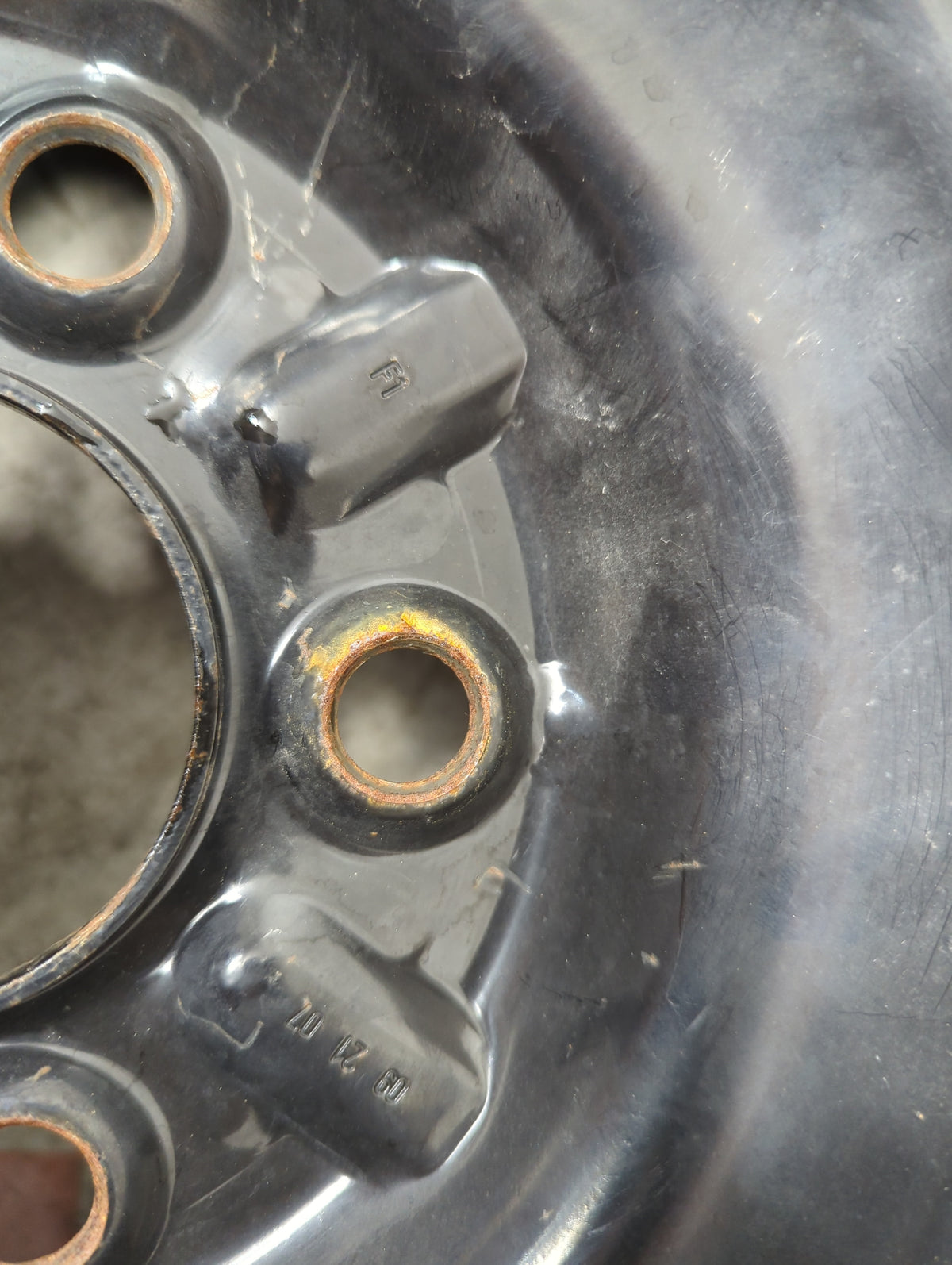 2007-2009 Dodge Caliber Spare Donut Tire Wheel Rim Oem - Oemusedautoparts1.com