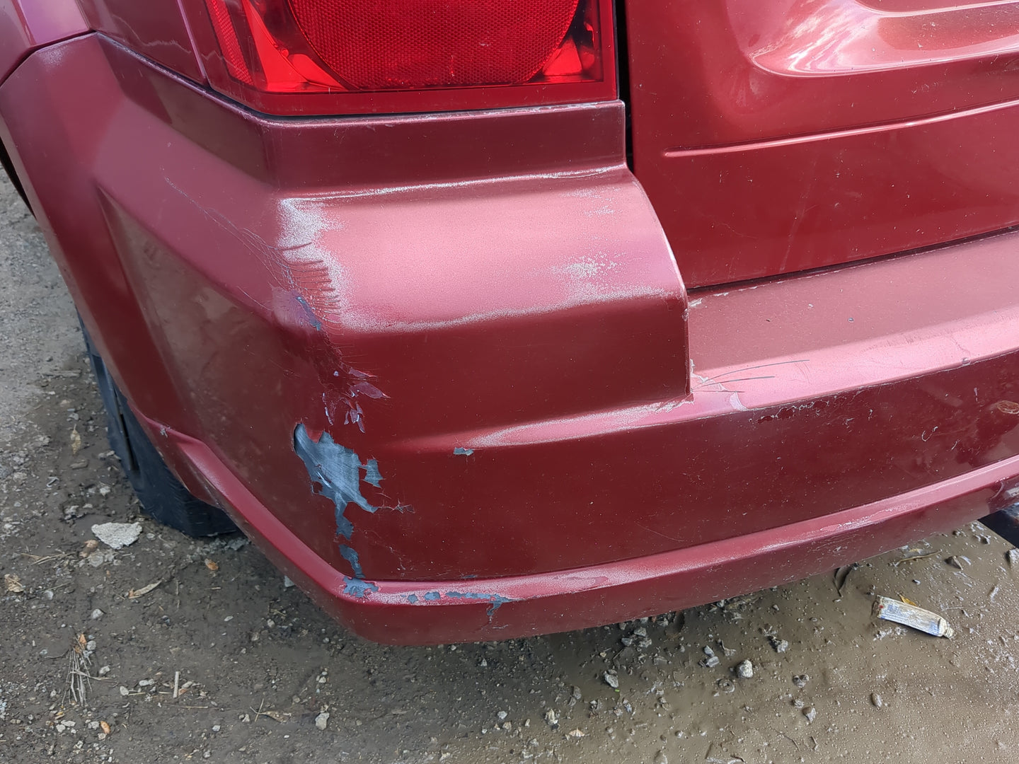 2007-2012 Dodge Caliber Rear Bumper Assembly Oem - Oemusedautoparts1.com