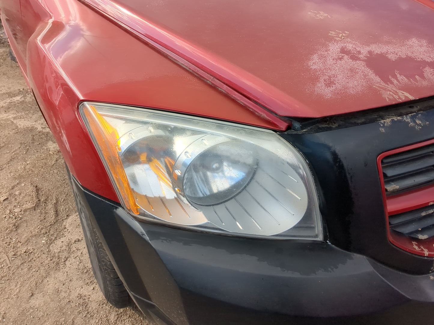 2007-2012 Dodge Caliber Passenger Right Oem Head Light Headlight Lamp 1214790 - Oemusedautoparts1.com