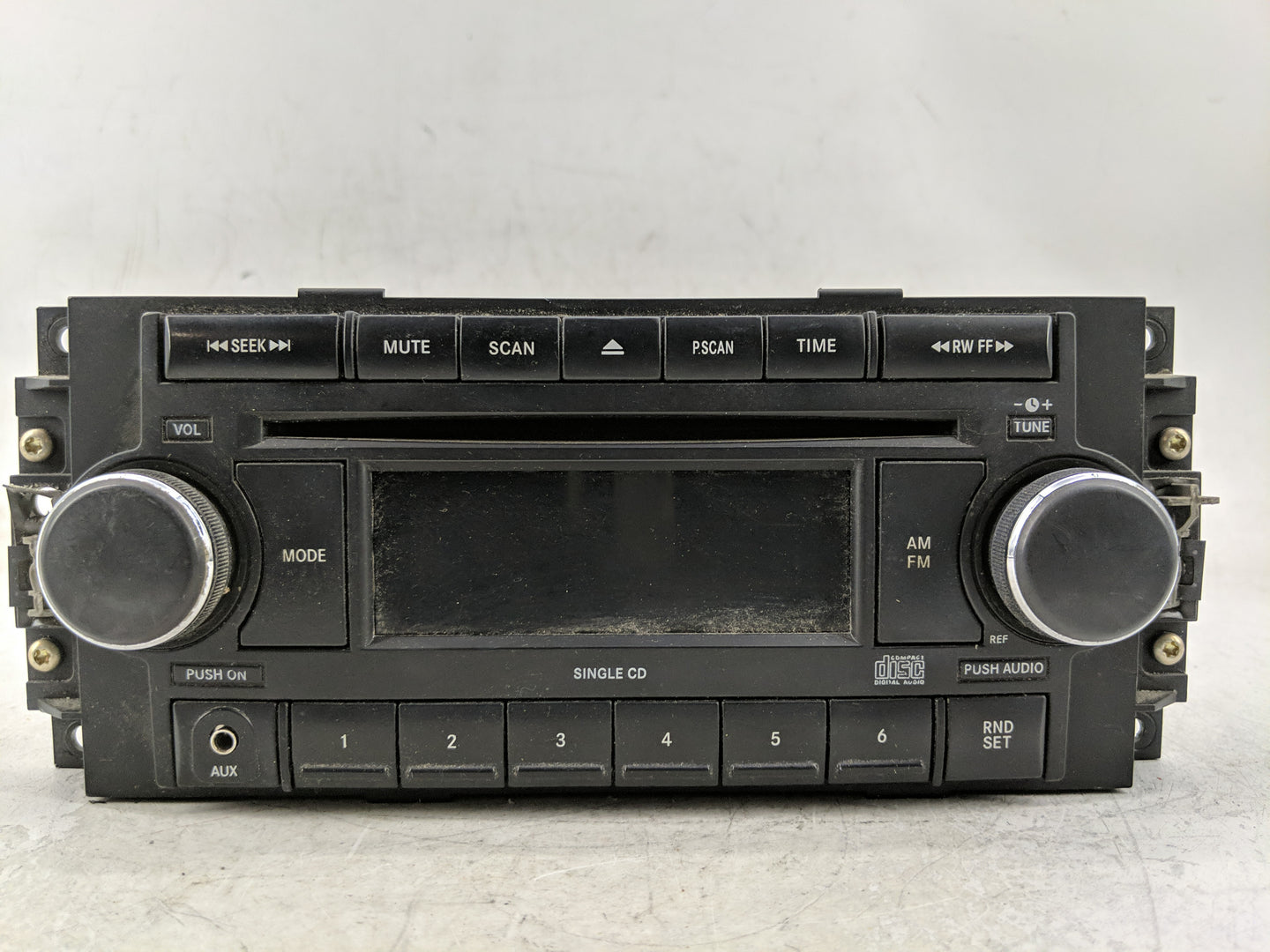 2007-2009 Dodge Caliber Radio AM FM Cd Player Receiver Replacement P/N:P05064171AM Fits Fits 2004 2005 2006 2007 2008 2009 2