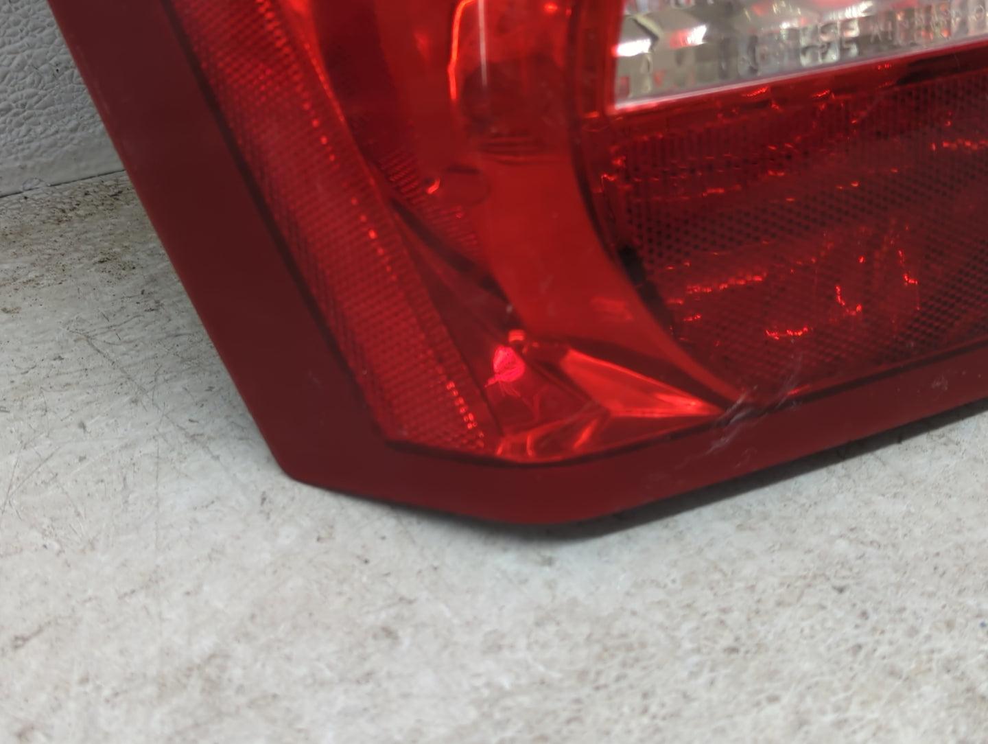 2008-2012 Dodge Caliber Tail Light Assembly Passenger Right OEM Fits Fits 2008 2009 2010 2011 2012 OEM Used Auto Parts - Oem