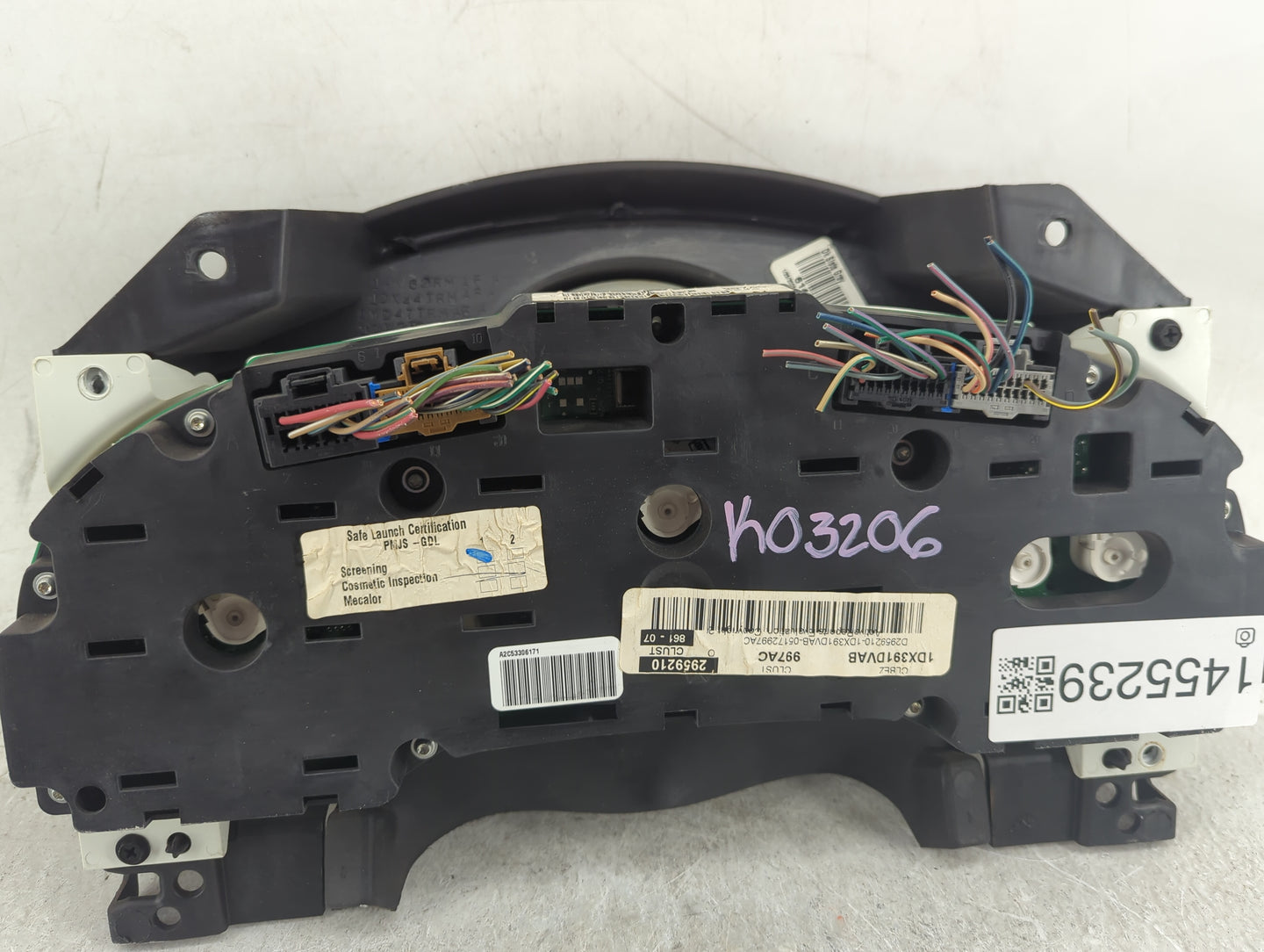 2007-2008 Dodge Caliber Instrument Cluster Speedometer Gauges P/N:P05172997AC 1DX391DVAB, 997AC Miles: Fits Fits 2007 2008 O