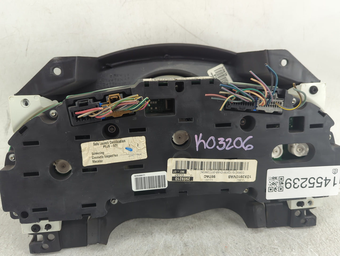 2007-2008 Dodge Caliber Instrument Cluster Speedometer Gauges P/N:P05172997AC 1DX391DVAB, 997AC Miles: Fits Fits 2007 2008 O
