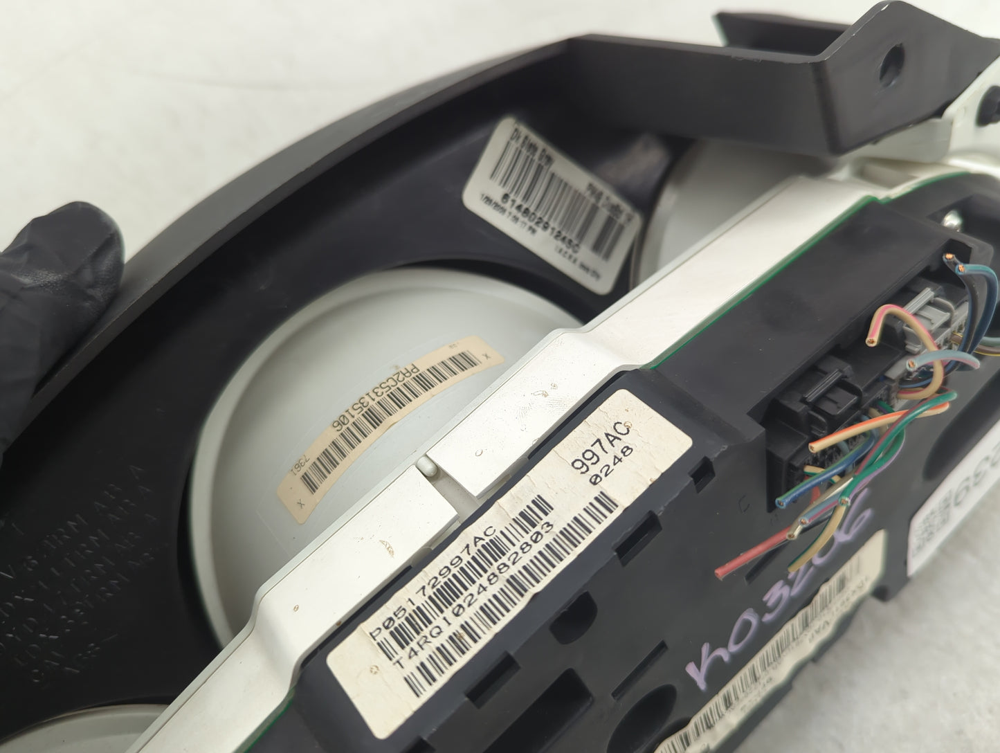 2007-2008 Dodge Caliber Instrument Cluster Speedometer Gauges P/N:P05172997AC 1DX391DVAB, 997AC Miles: Fits Fits 2007 2008 O