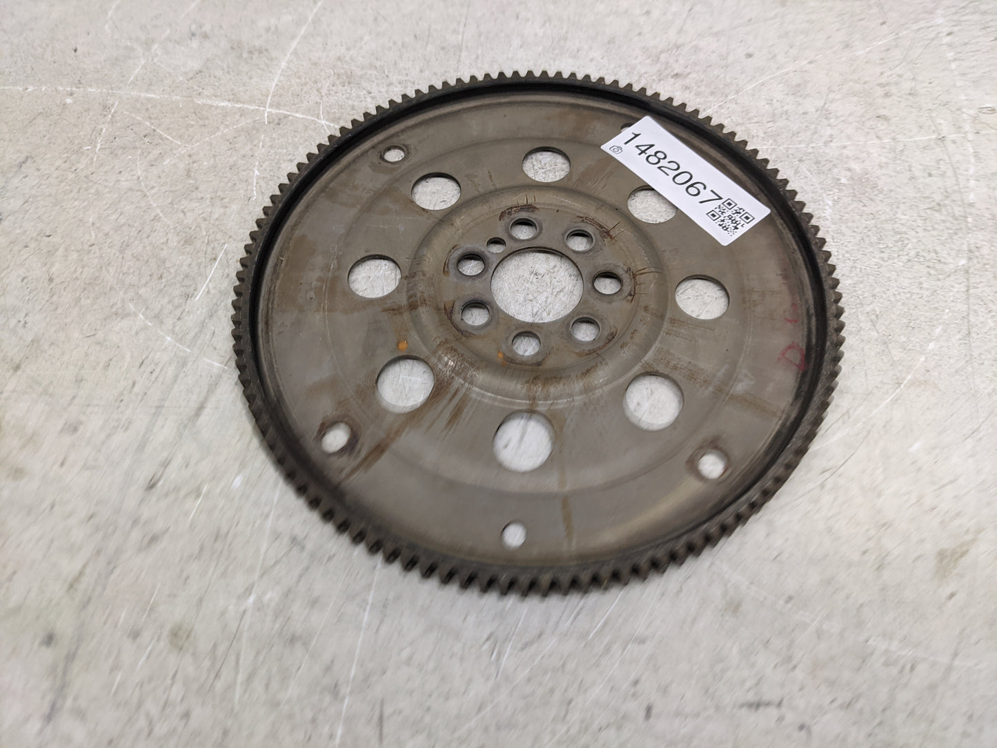 2008 Dodge Caliber Transmission Flywheel Flexplate P/N:28AA-9727G Fits OEM Used Auto Parts - Oemusedautoparts1.com