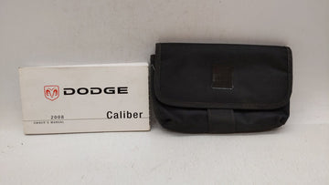 2008 Dodge Caliber Owners Manual Book Guide OEM Used Auto Parts