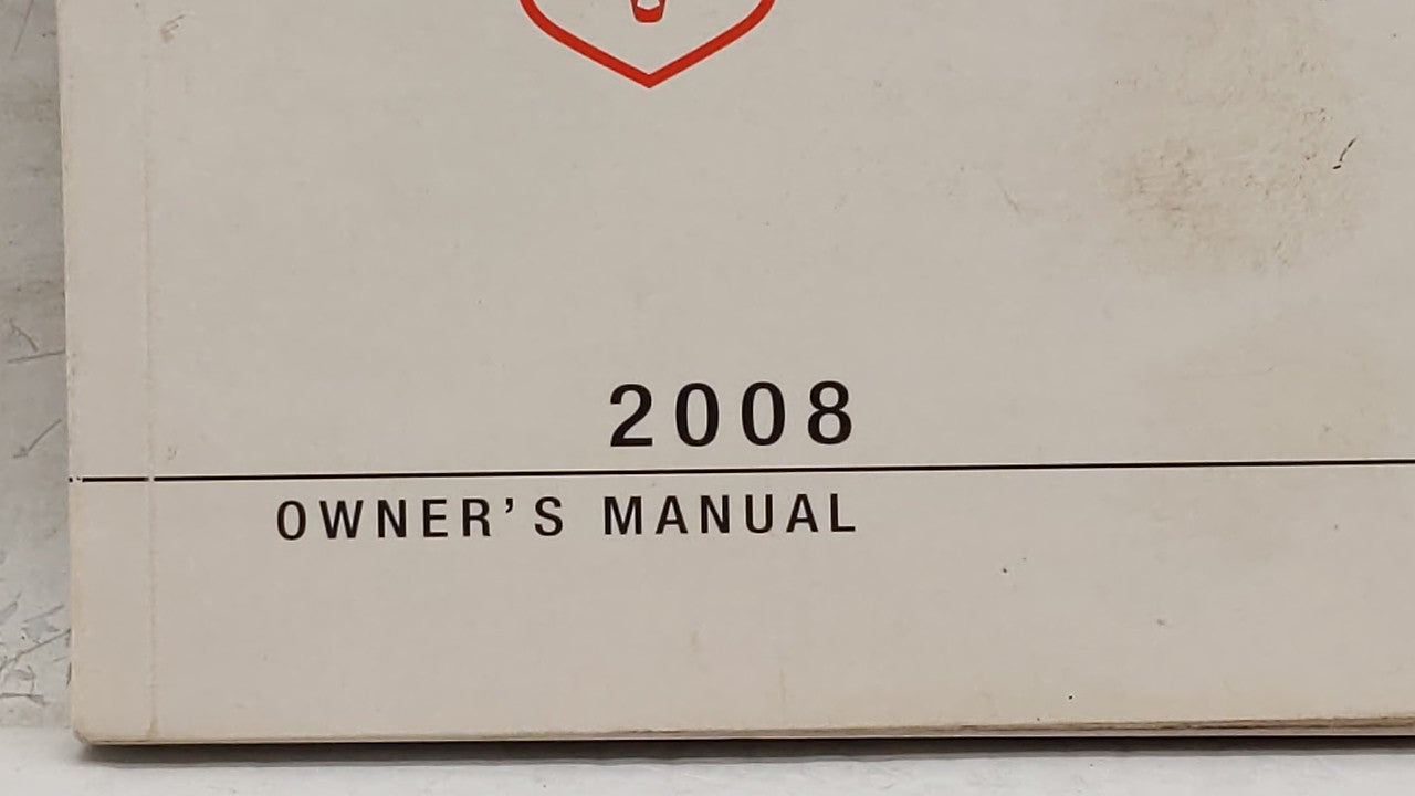 2008 Dodge Caliber Owners Manual Book Guide OEM Used Auto Parts - Oemusedautoparts1.com