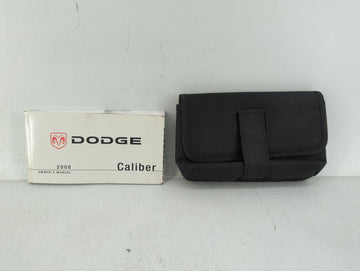 2008 Dodge Caliber Owners Manual Book Guide OEM Used Auto Parts - Oemusedautoparts1.com