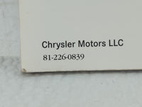 2008 Dodge Caliber Owners Manual Book Guide OEM Used Auto Parts - Oemusedautoparts1.com