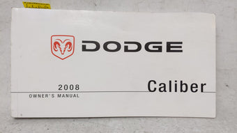 compare product 2008 Dodge Caliber Owners Manual Book Guide OEM Used Auto Parts