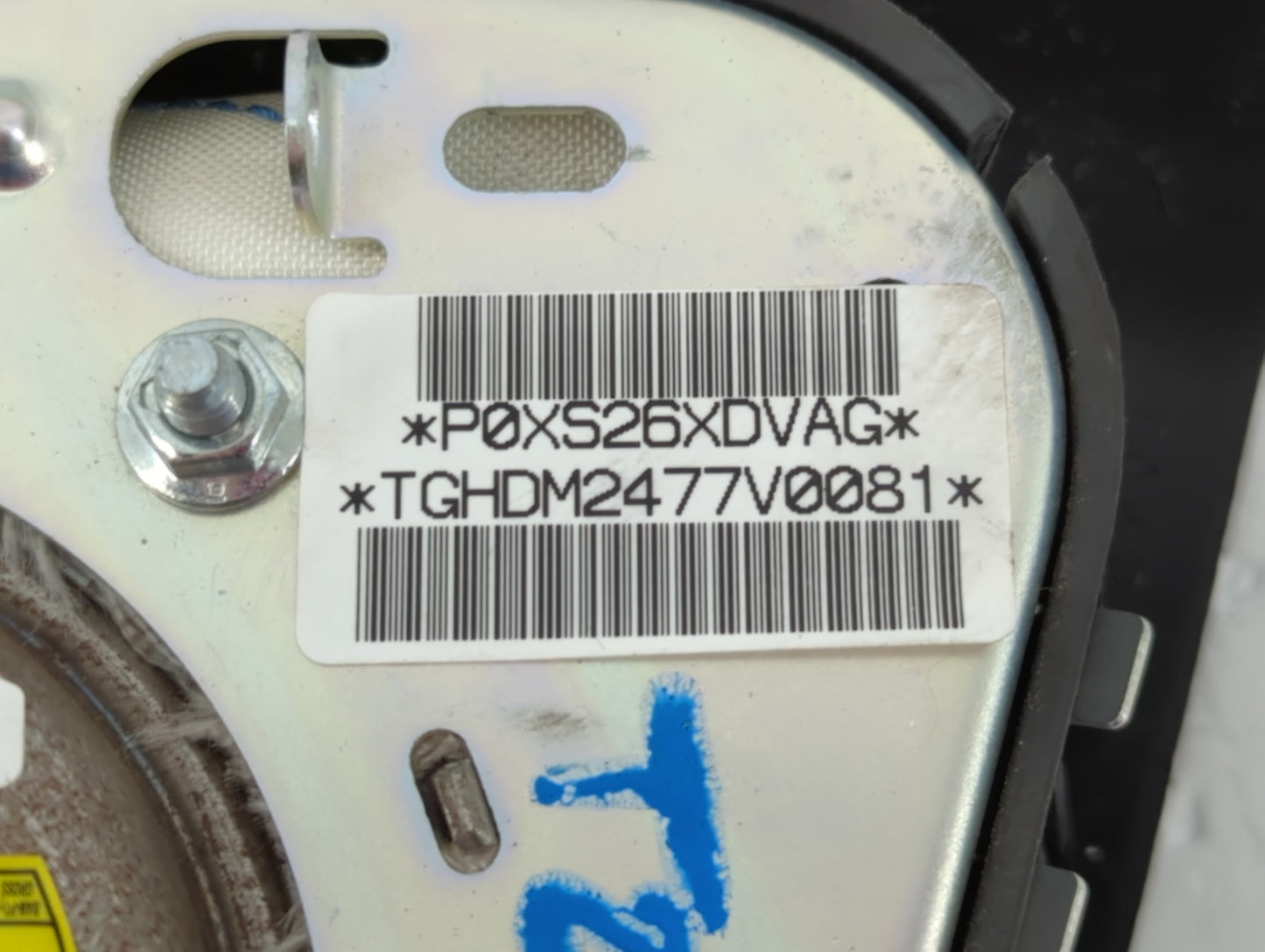 2007-2009 Dodge Caliber Air Bag Driver Left Steering Wheel Mounted Fits Fits 2007 2008 2009 OEM Used Auto Parts - Oemusedaut
