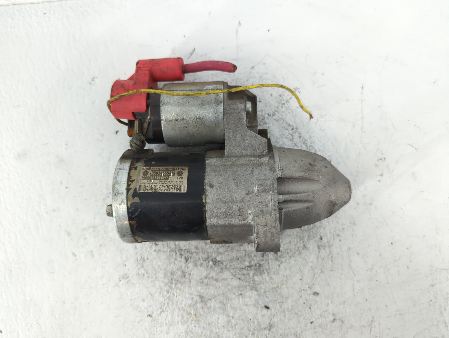 2007-2012 Dodge Caliber Car Starter Motor Solenoid OEM P/N:M000T32071ZC 05034555AA Fits OEM Used Auto Parts - Oemusedautopar