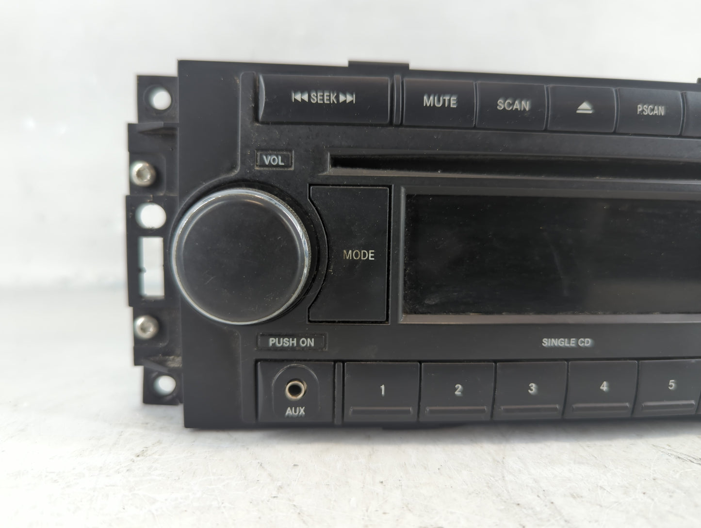 2008-2009 Dodge Caliber Radio AM FM Cd Player Receiver Replacement P/N:P05064171AL Fits Fits 2008 2009 2010 OEM Used Auto Pa