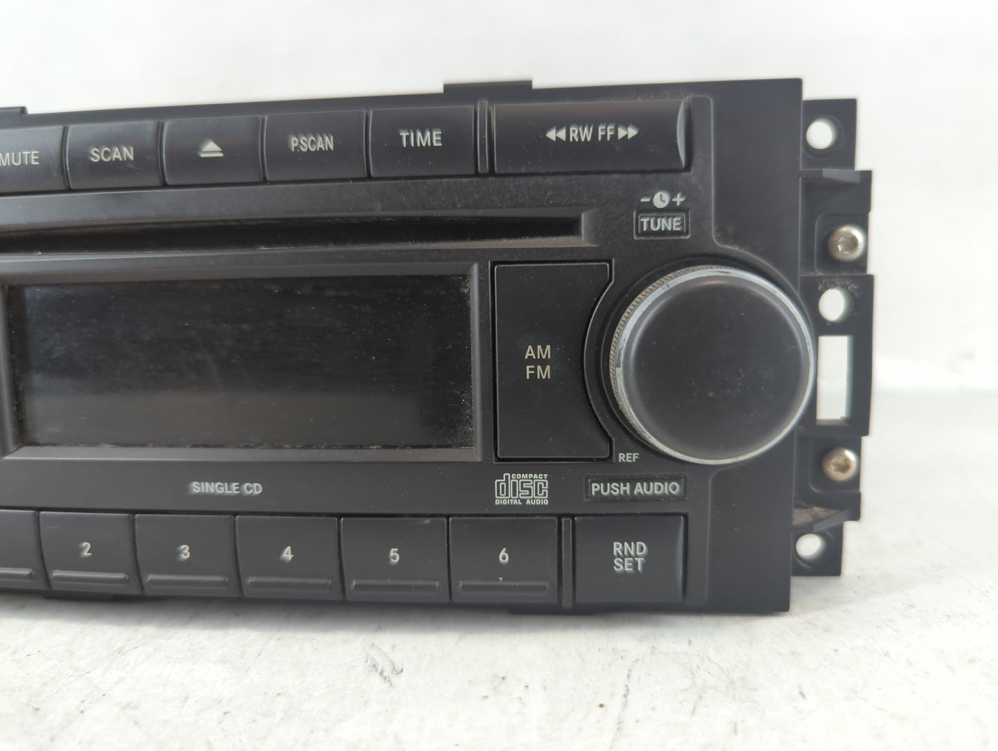 2008-2009 Dodge Caliber Radio AM FM Cd Player Receiver Replacement P/N:P05064171AL Fits Fits 2008 2009 2010 OEM Used Auto Pa